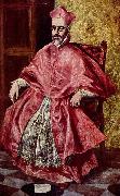 El Greco Portrat des Kardinalinquisitors Don Fernando Nino de Guevara Spain oil painting artist
